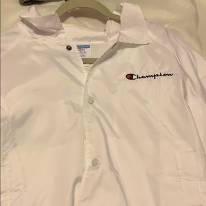 Champion cropped windbreaker!